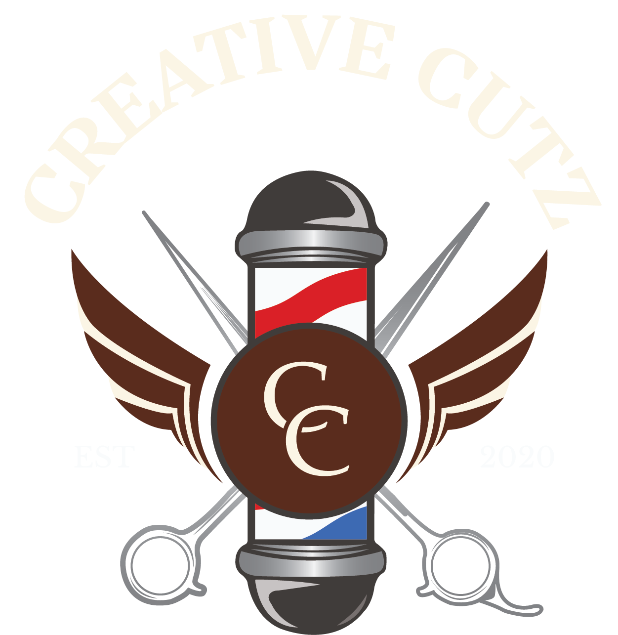 Creative Cutz Dallas Brand Kit